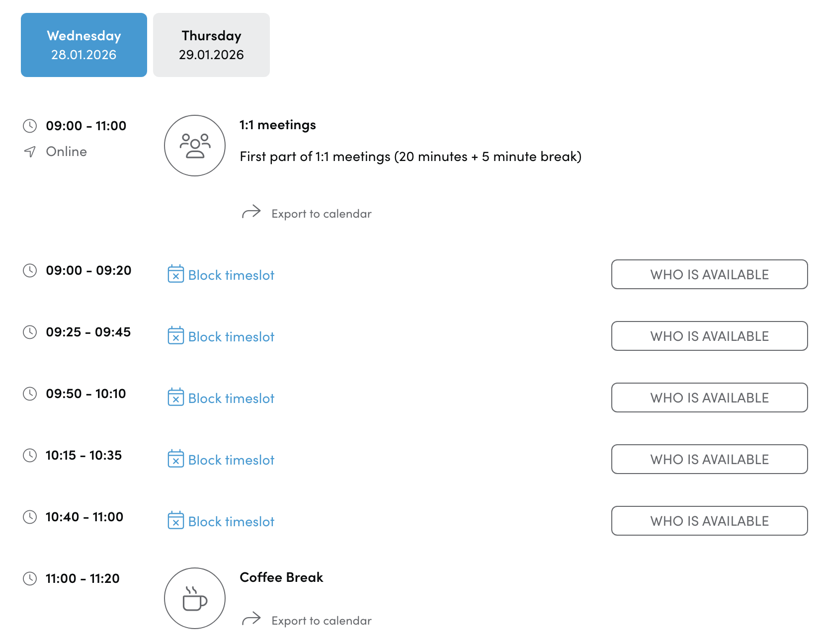 NORDEUROPA 2026-Converve schedule