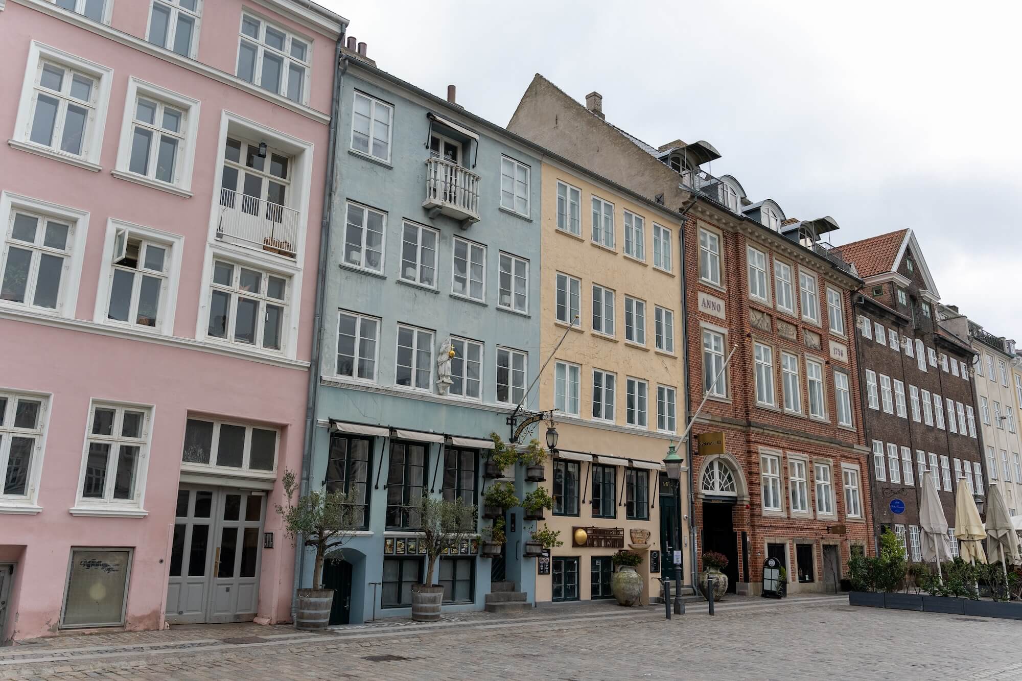 Sightseeing Kopenhagen Nyhavn Häuser