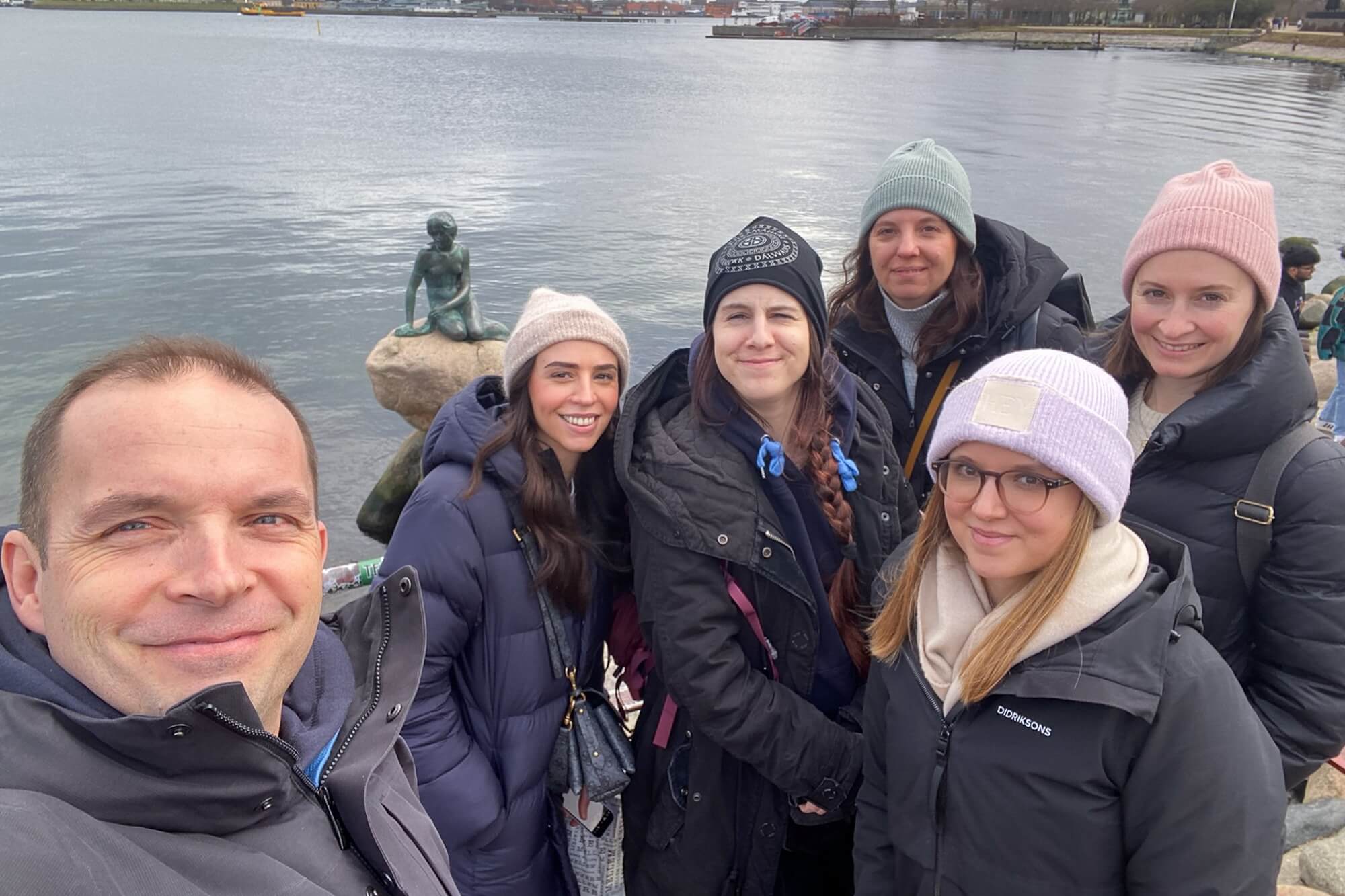 Team NM Sightseeing Kopenhagen Kleine Meerjungfrau