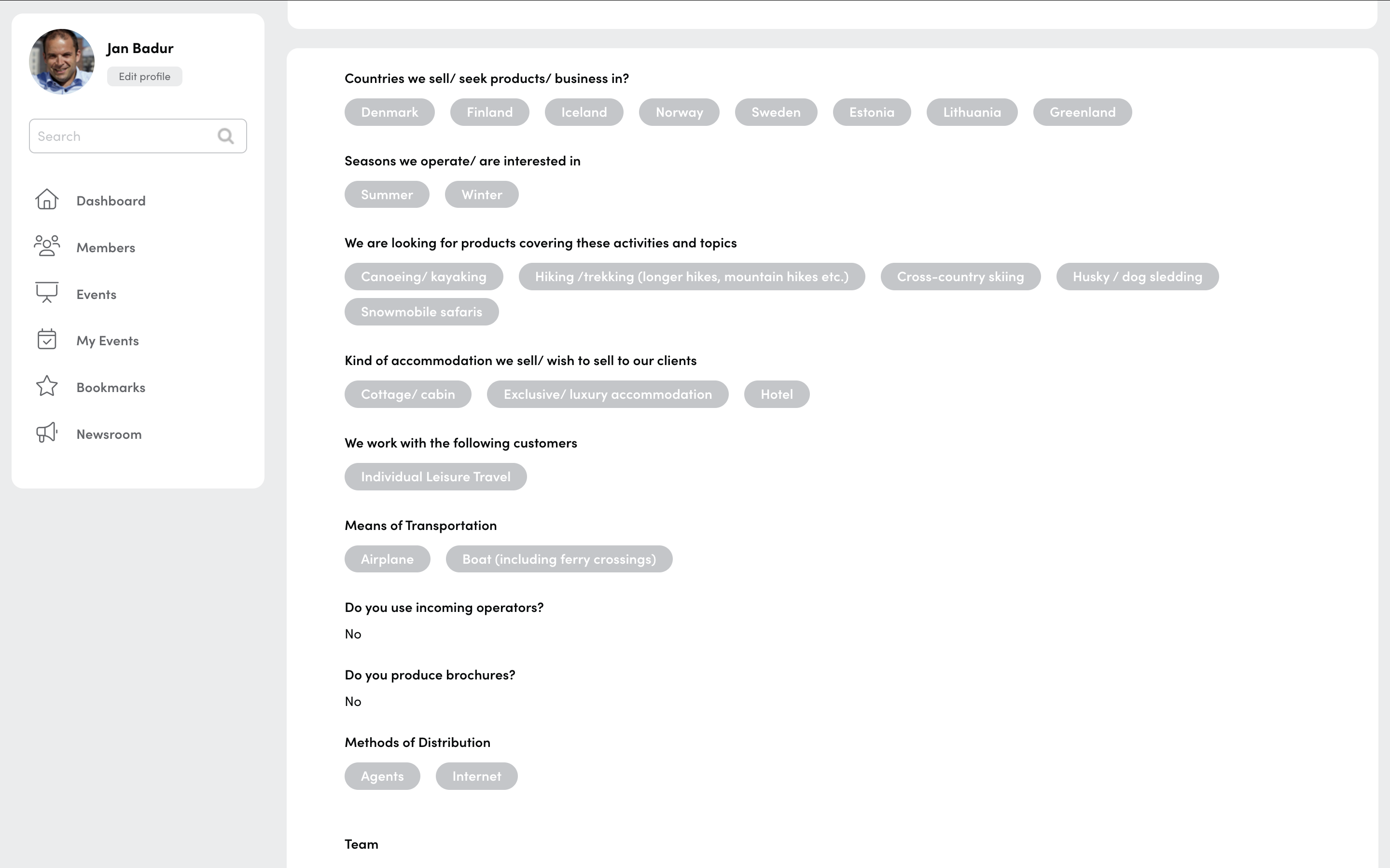 NordicCommunity-Profil