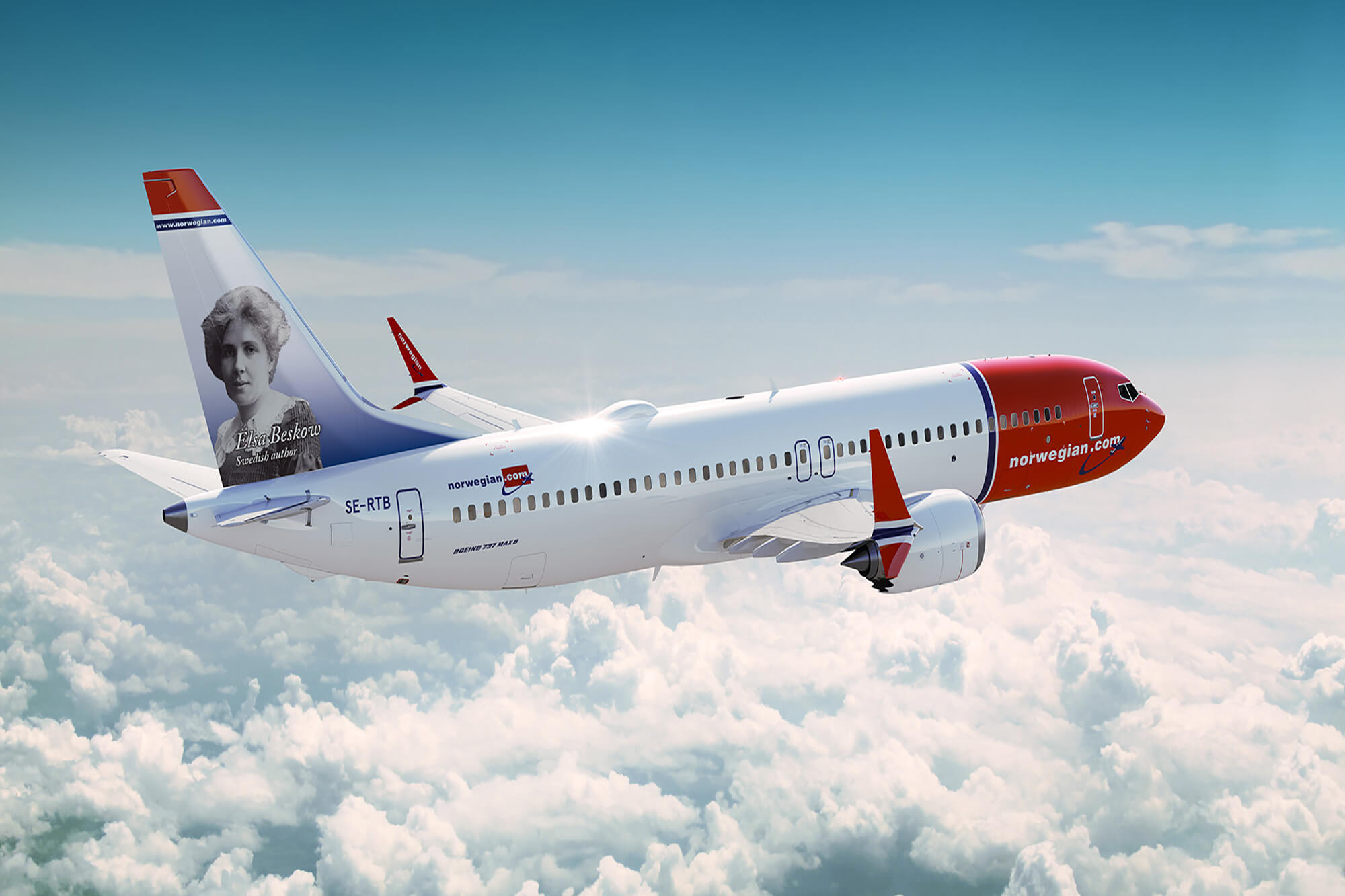 Norwegian Flugzeug