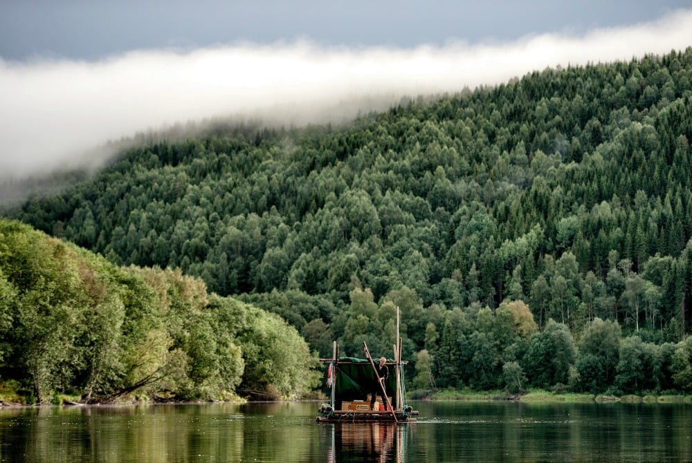Floßfahrt in Värmland