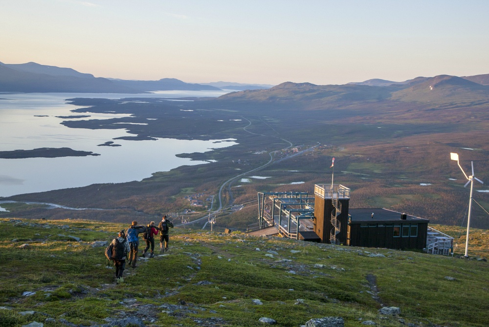 STF Abisko Aurora Sky Station Midnight Sun