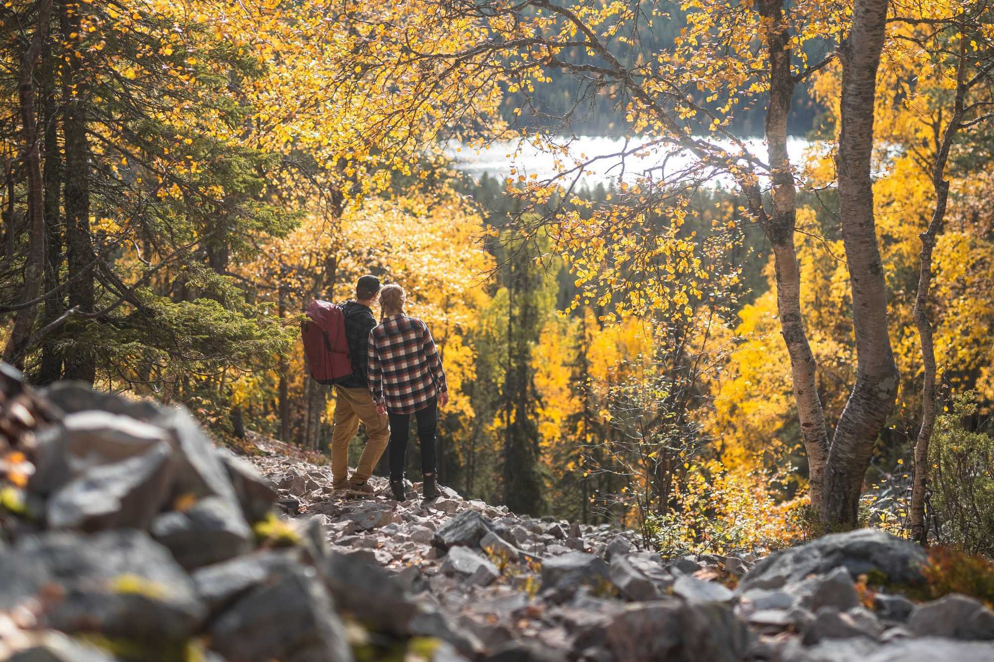 Yllas colours of the fall hiking Pirunkuru Eetu Leikas (1)