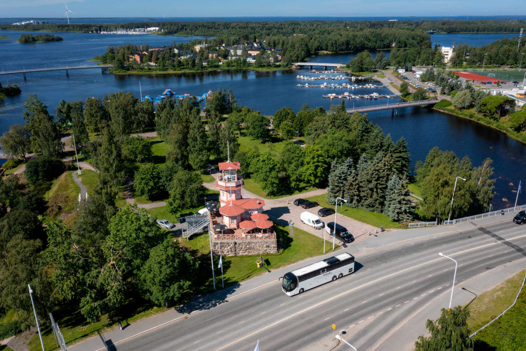 Visit Oulu-Oulu city from the bird view