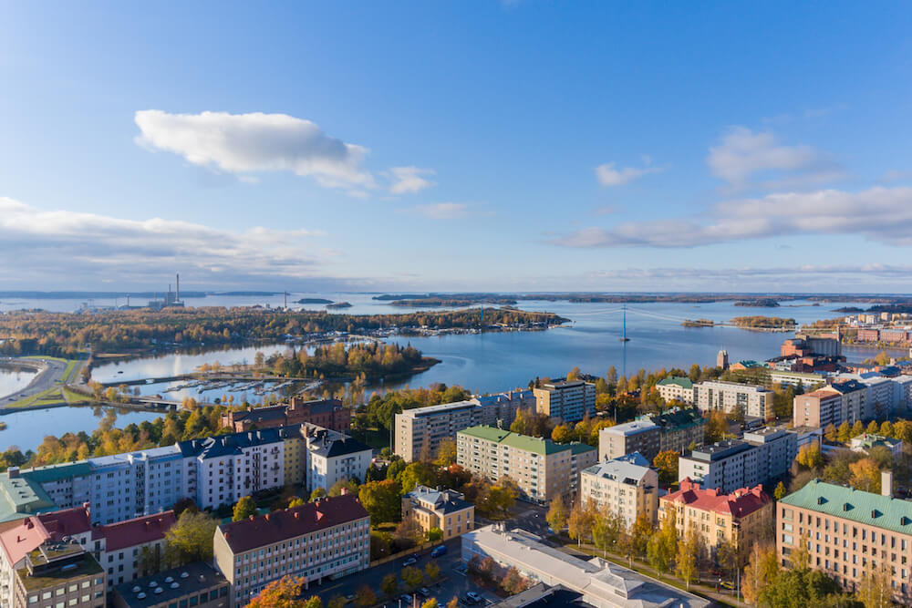 Vaasa - Destination - Luftsansicht