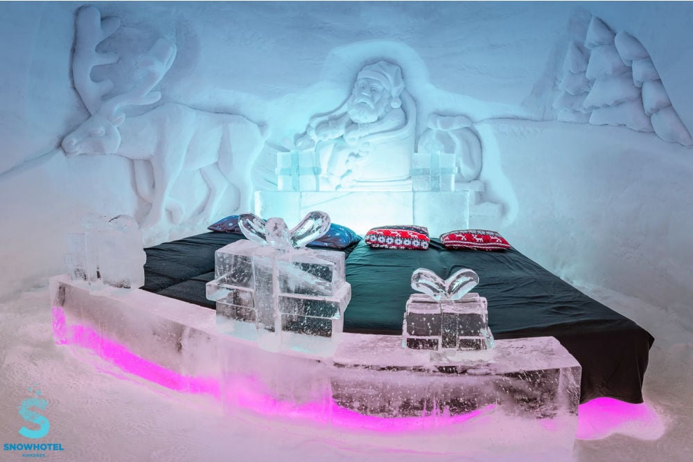 Snowhotel Kirkenes-Santaroom