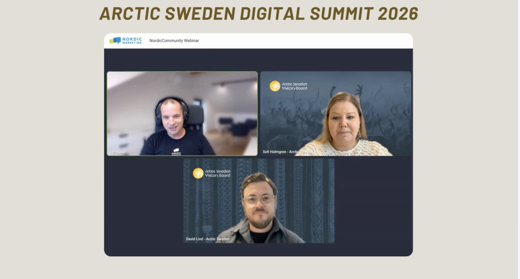 Arctic Sweden Digital Summit Recording Screenshot 3