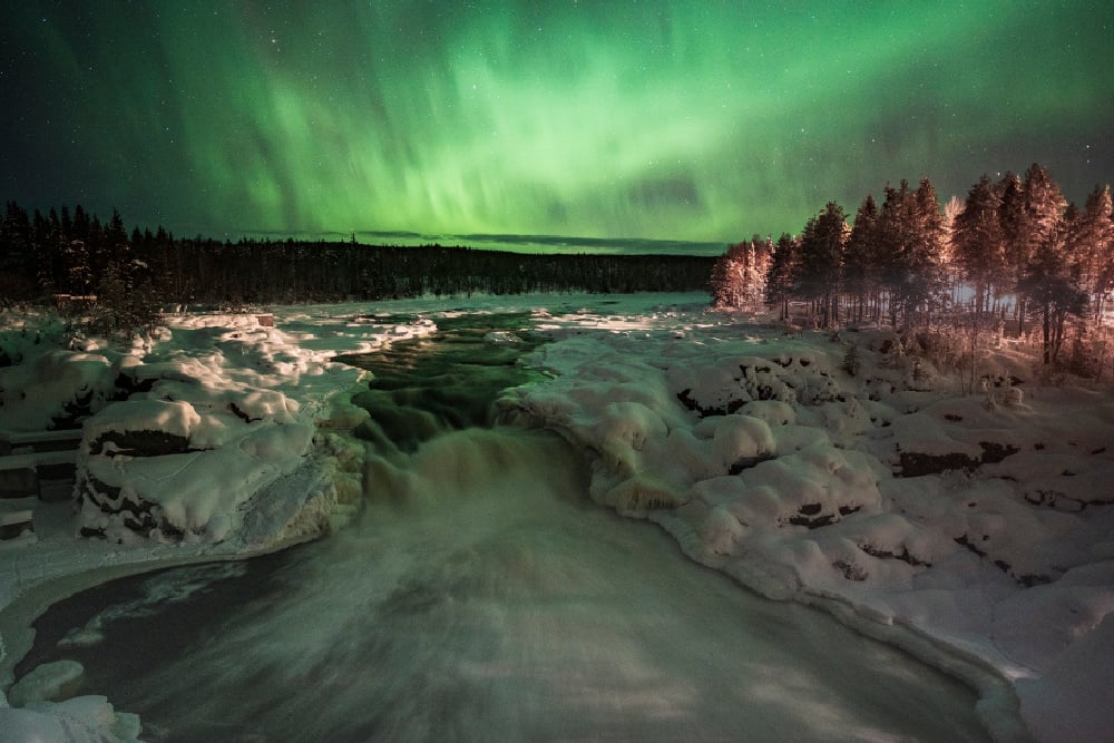 northern_lights_Copyright_hakan_stenlund_Swedish Lapland