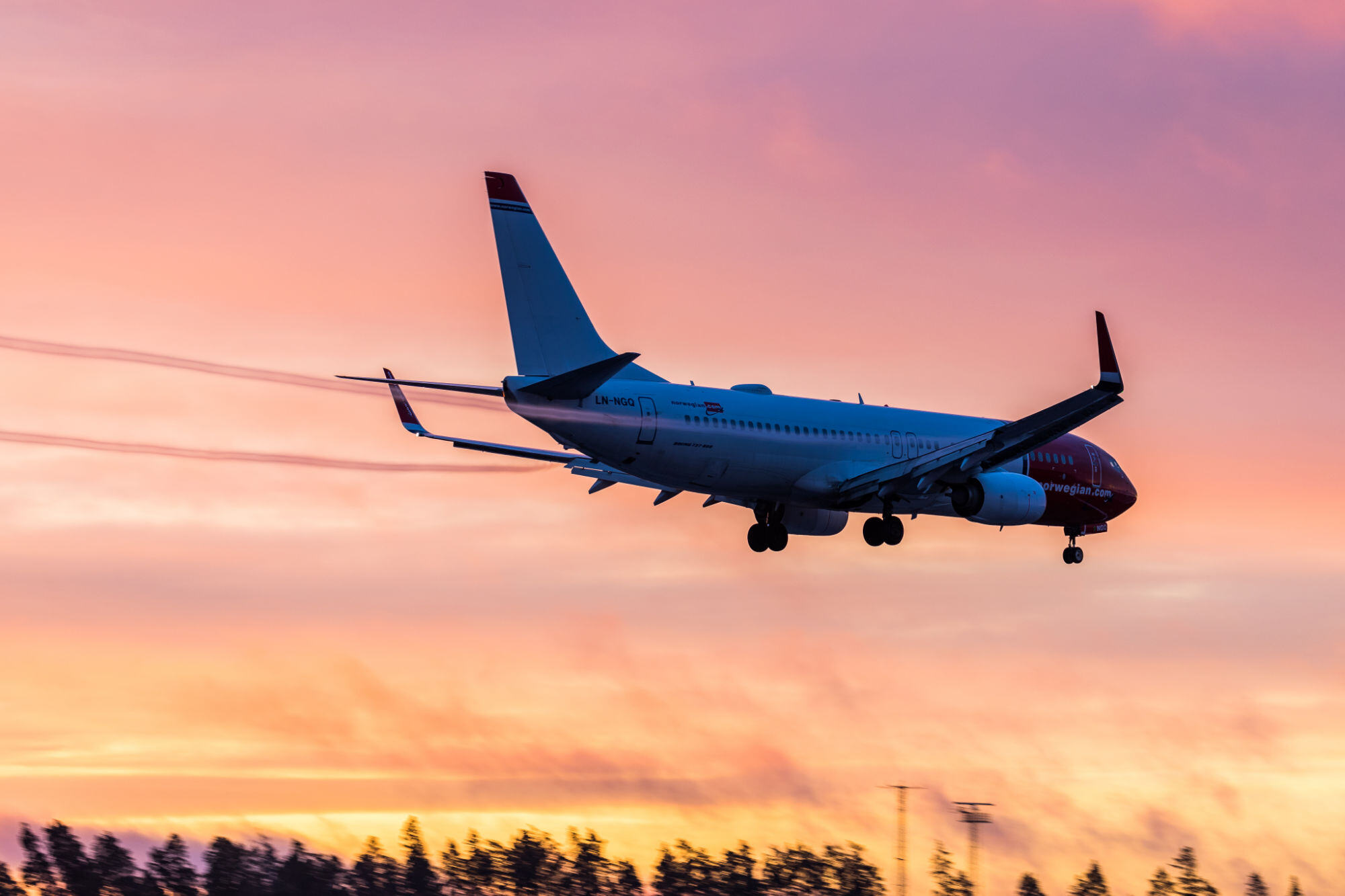 Norwegian Flugzeug