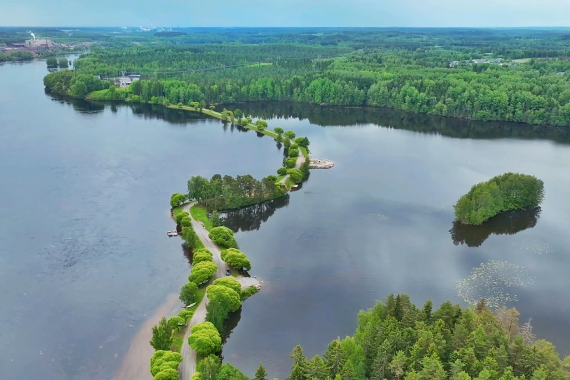 Mellonlahti nature trail in Imatra © GoSaimaa