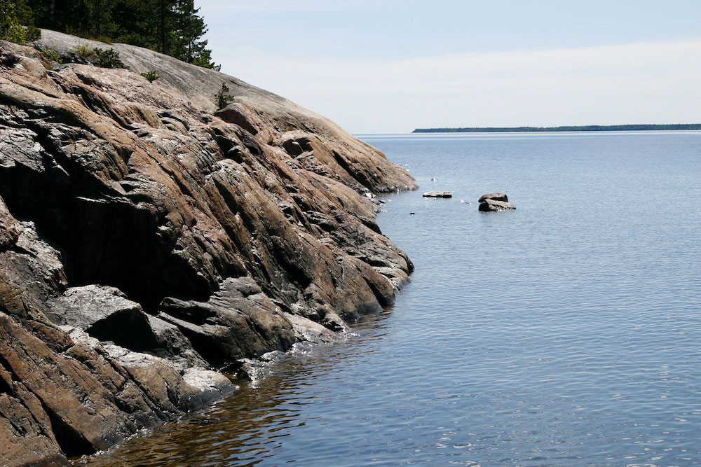 Schweden Piteå Klippen