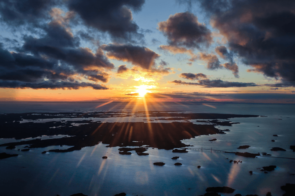 Vaasa - Sonnenuntergang