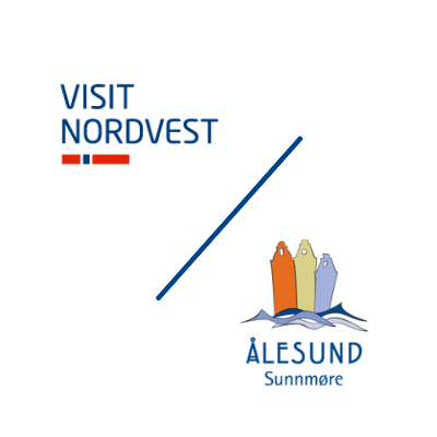 Logo Visit Ålesund Sunnmøre Visit Nordvest square