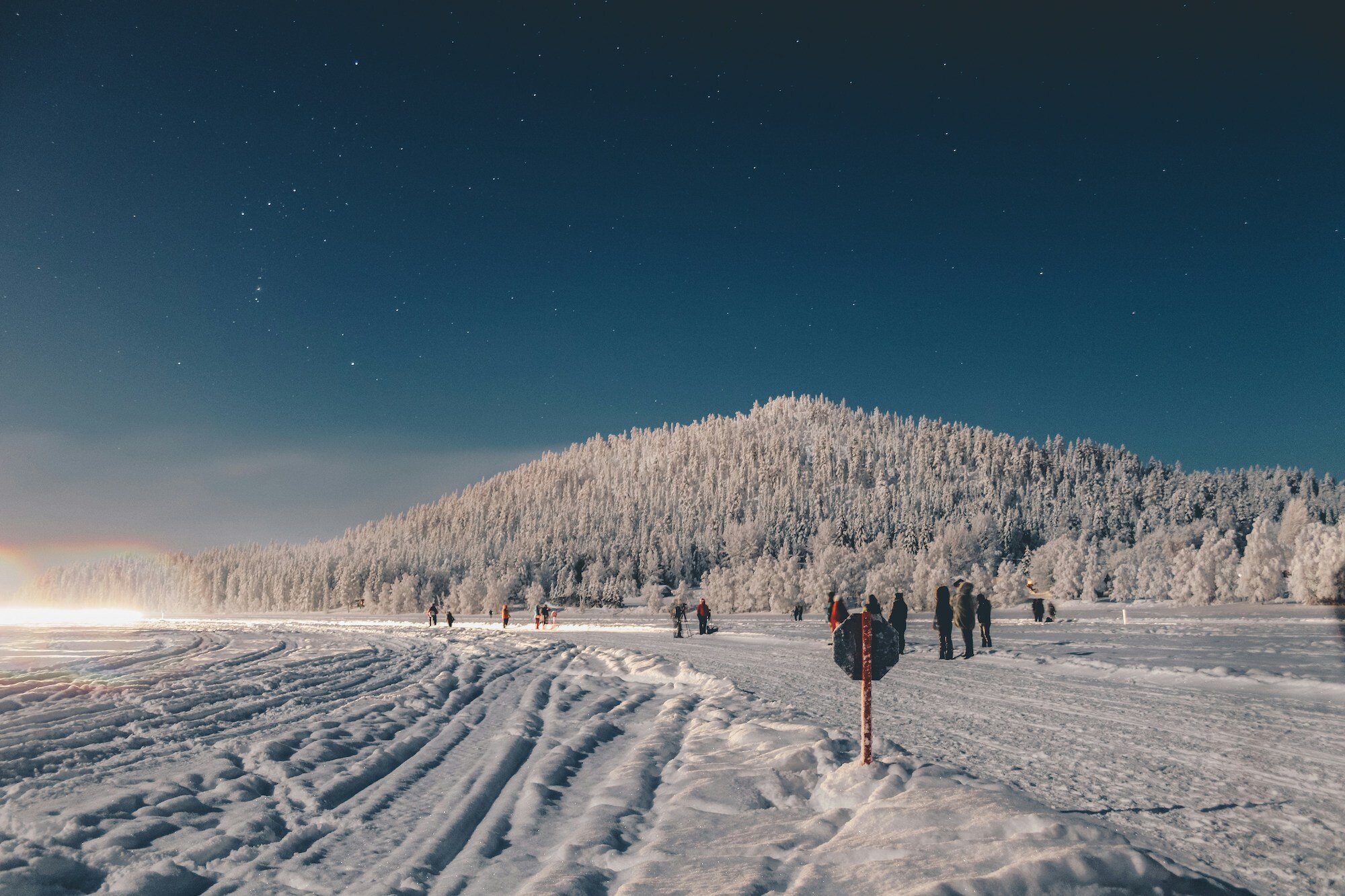 Winter in Finnish Lapland