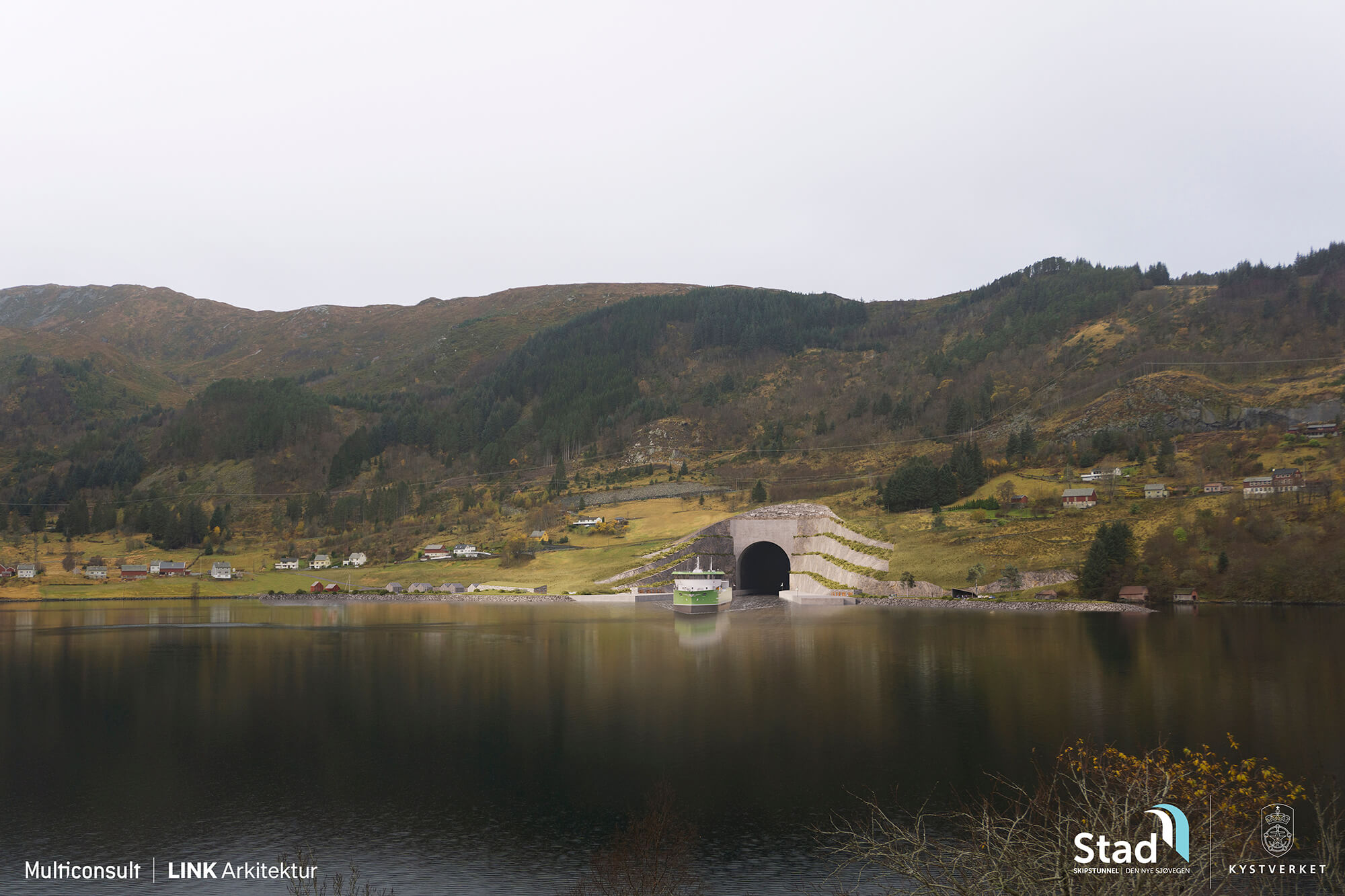Schiffstunnel Norwegen