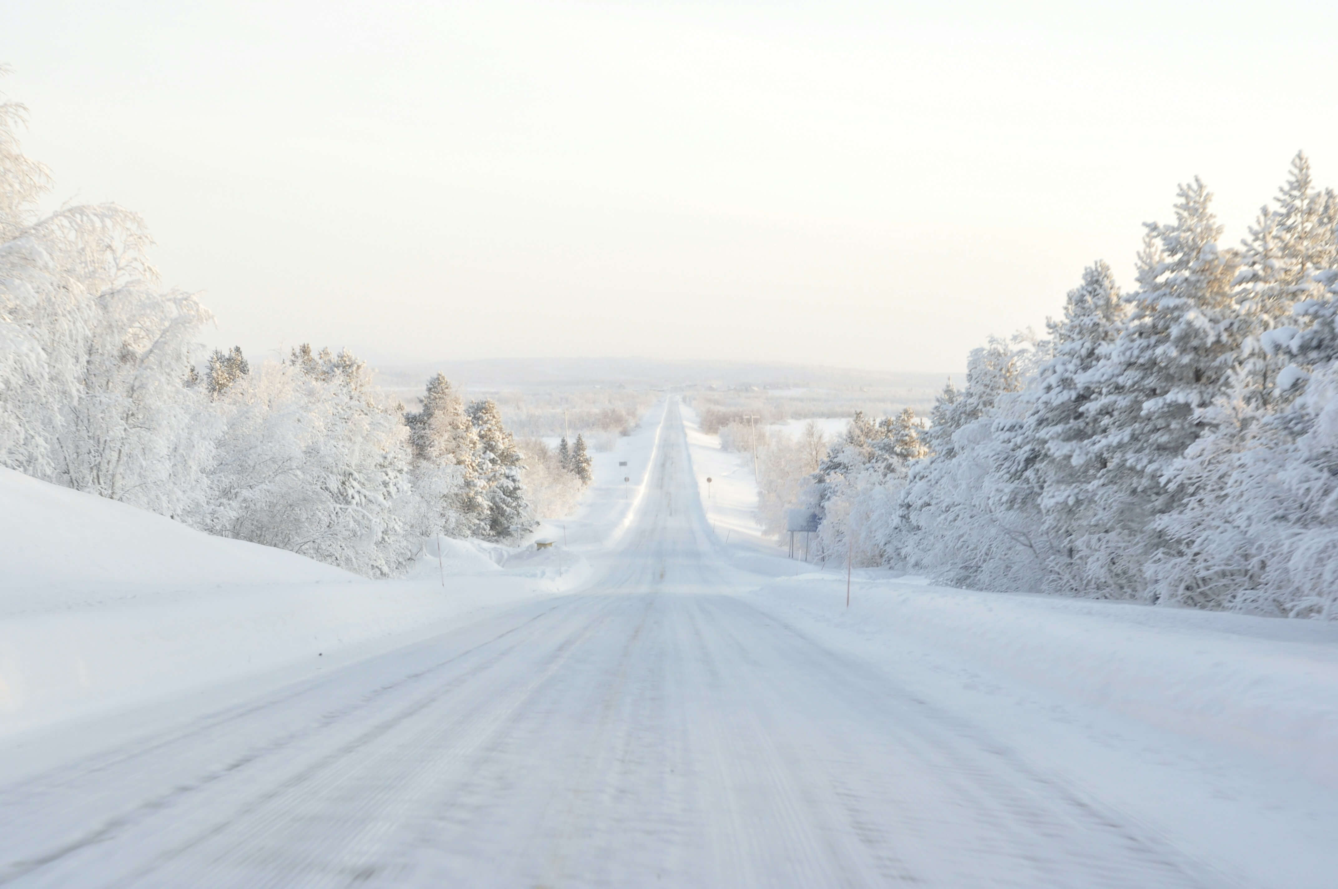 Winter road © Kristaps Grundsteins Unsplash