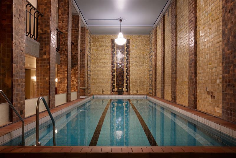 Yrjönkatu Schwimmhalle Helsinki: Sauna, Architektur und Stadtkultur © Katri Lehtola / Keksi Agency