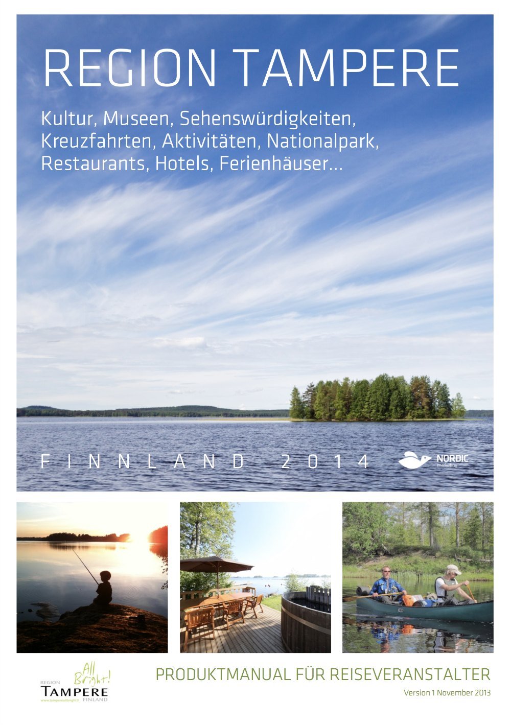 Region Tampere Produktmanual Cover