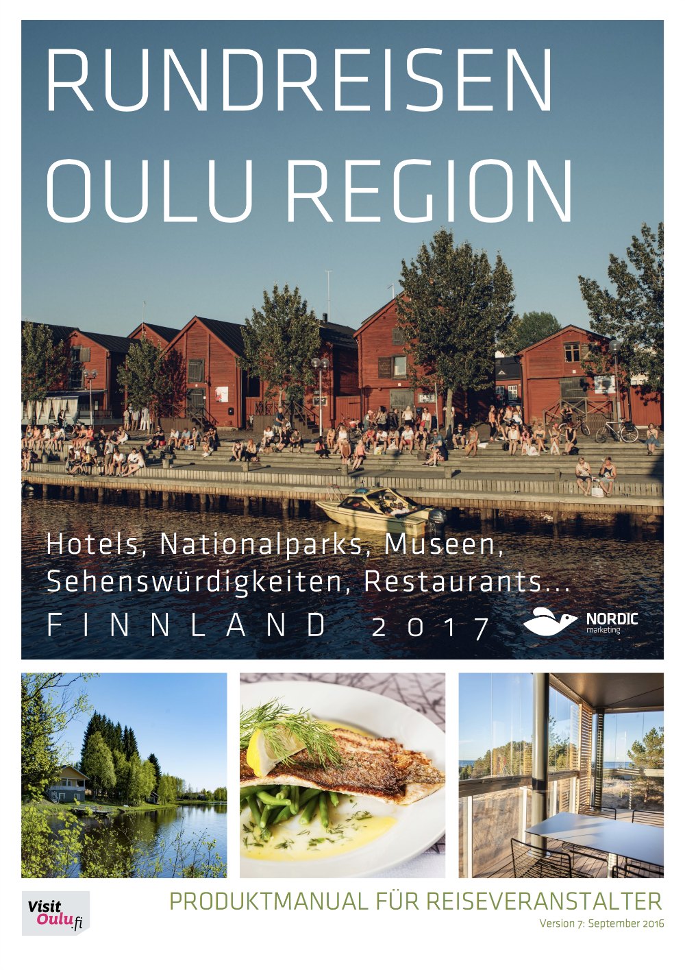 Rundreisen Region Oulu Produktmanual Cover