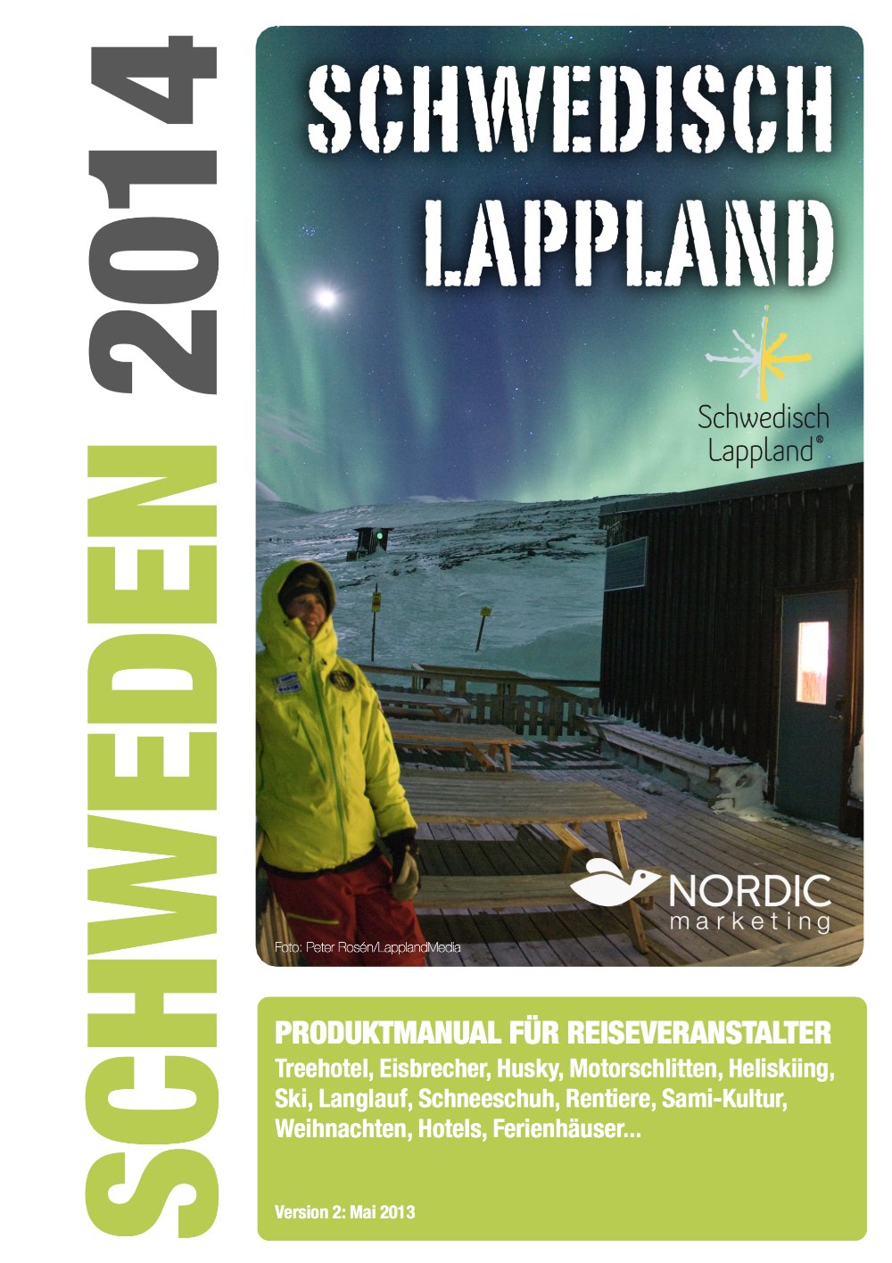 Schwedisch Lappland Produktmanual Cover