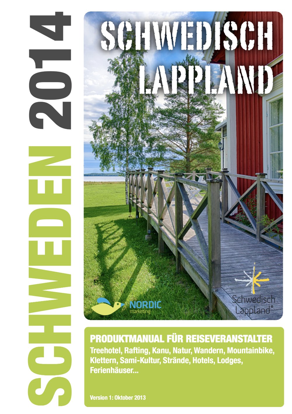 Schwedisch Lappland Sommer Produktmanual Cover