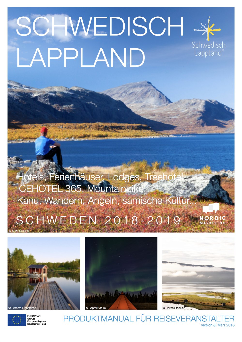Schwedisch Lappland Sommer Produktmanual Cover