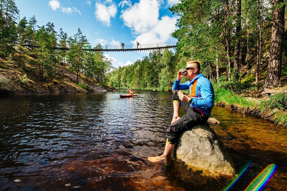 Suspension-bridge-at-Repovesi