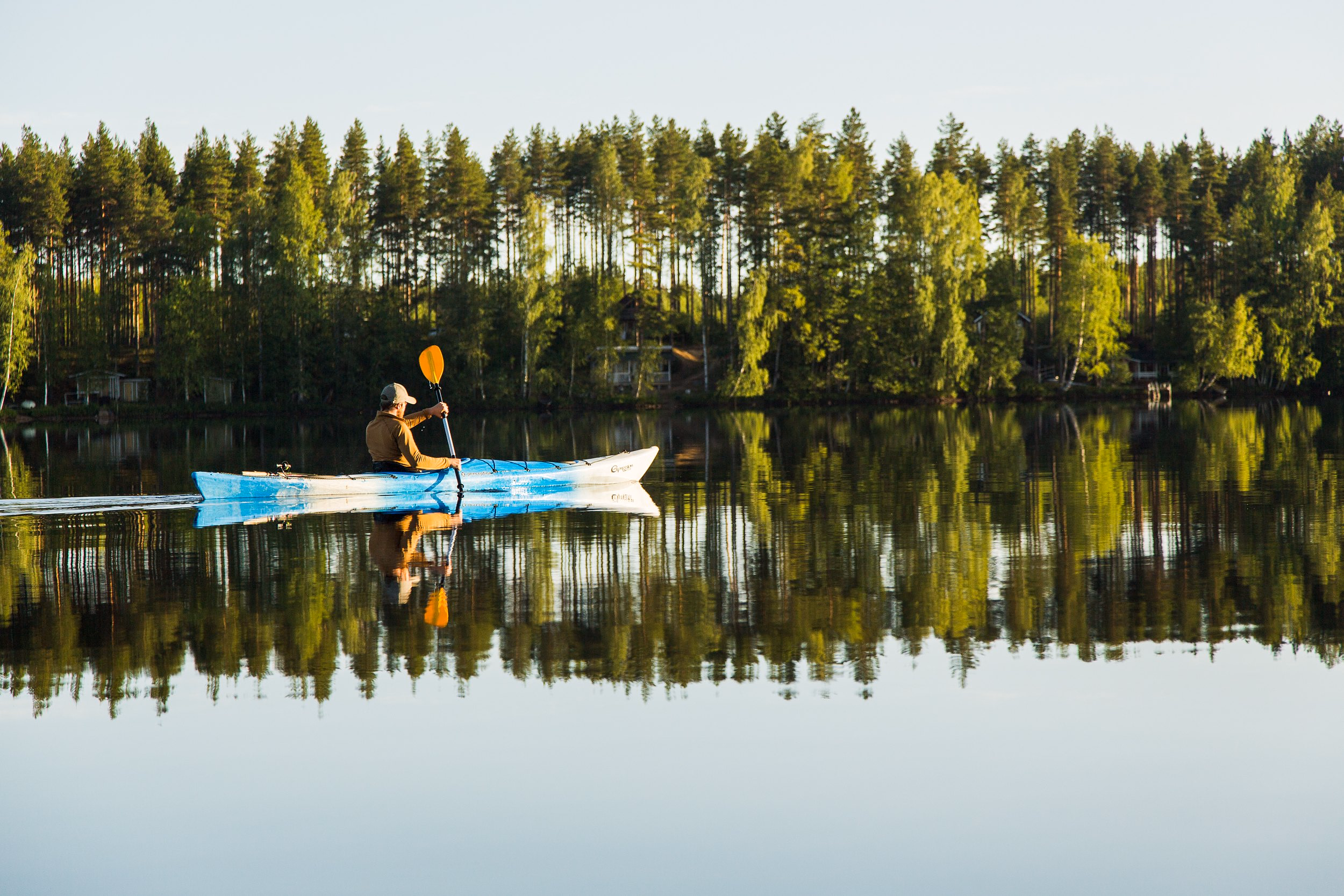 Visit Finland_Kayaking at Lake-Saimaa Credit: Visit-Saimaa