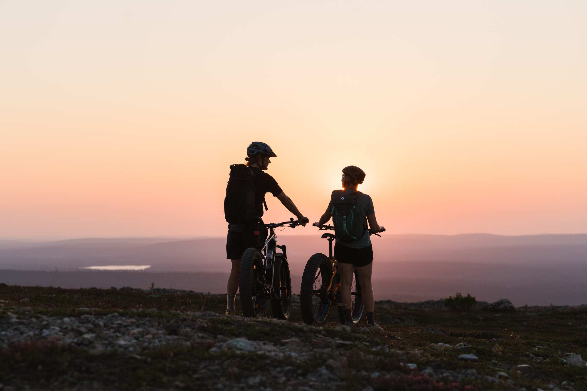 Mountainbiking in Fell Lapland © Christer Adahl Visit Ylläs